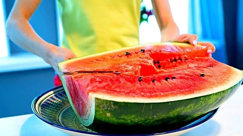 Fastentag auf Wassermelone