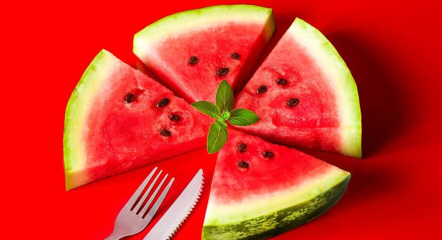 Wassermelonen-Diät zur Gewichtsreduktion